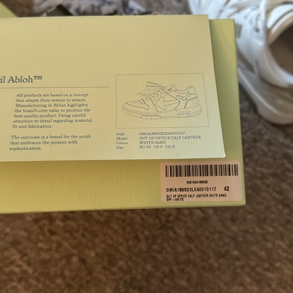 Off white Sneakers - Picture 10 of 14